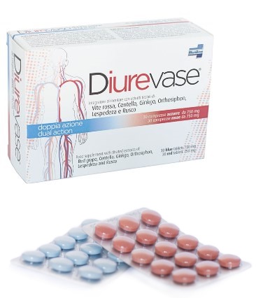 DIUREVASE 60 COMPRESSE 750 MG - Parafarmacia Mostacciano