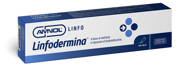 LINFODERMINA TUBO CONTIENE CUMARINA,MELILOTO,LIPOSOMI IN FOSFATIDILCOLINA PER FLEBOLOGIA E LINFOLOGIA - Parafarmacia Mostacciano