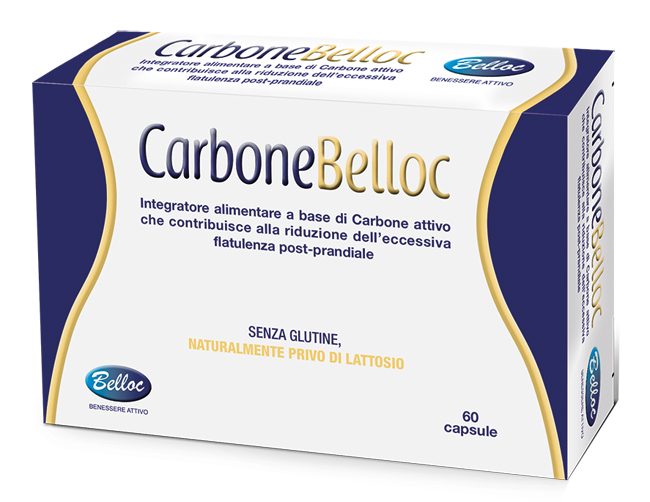 CARBONE BELLOC 60 CAPSULE - Parafarmacia Mostacciano