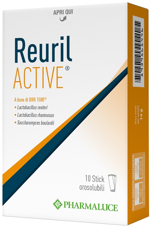 REURIL ACTIVE 10 STICK - Parafarmacia Mostacciano