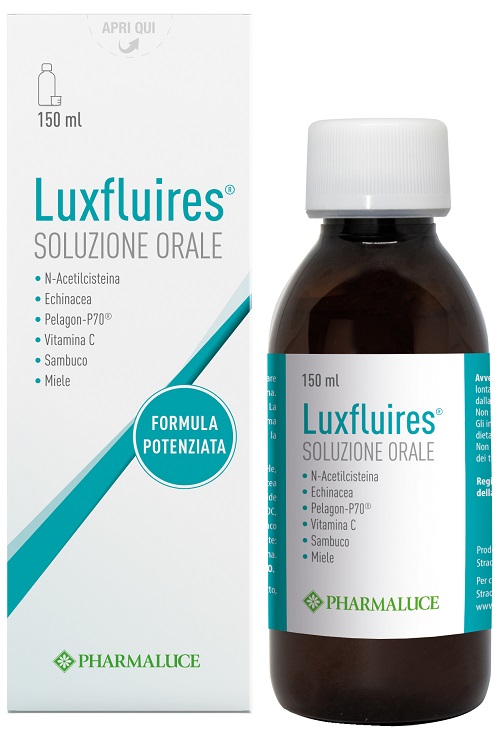 LUXFLUIRES SOLUZIONE ORALE 150 ML - Parafarmacia Mostacciano