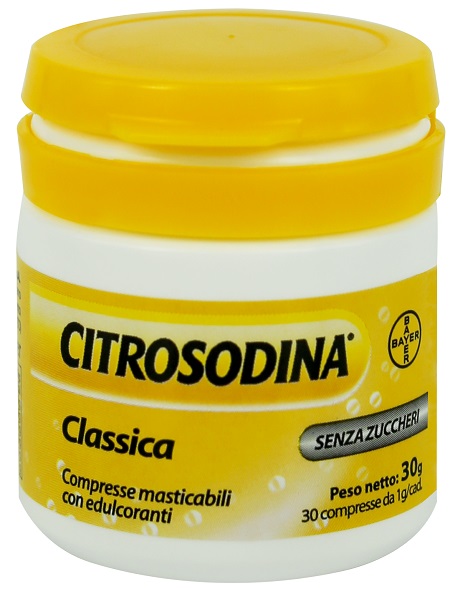 CITROSODINA MASTICABILE 30 COMPRESSE - Parafarmacia Mostacciano