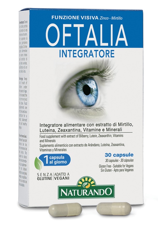 OFTALIA INTEGRATORE 30 CAPSULE - Parafarmacia Mostacciano