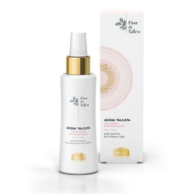 HELAN FIOR DI TALCO ACQUA IDRATANTE RINFRESCANTE VISO E CORPO 100 ML - Parafarmacia Mostacciano