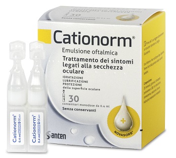 CATIONORM GOCCE 30 FIALE MONODOSE DA 0,4 ML - Parafarmacia Mostacciano