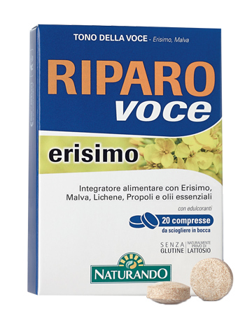 RIPARO VOCE ERISIMO 20 COMPRESSE - Parafarmacia Mostacciano
