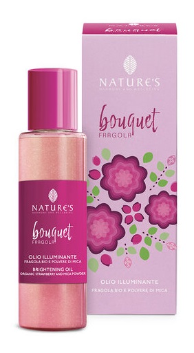 NATURE'S BOUQUET FRAGOLA OLIO ILLUMINANTE 100 ML EDIZIONE LIMITATA - Parafarmacia Mostacciano