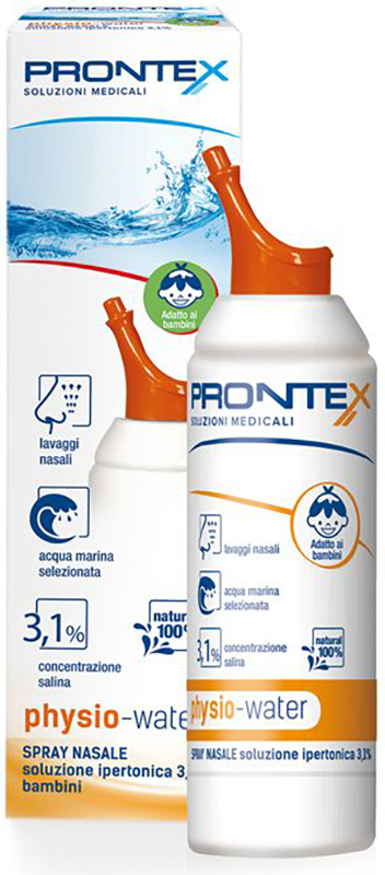 PHYSIO-WATER IPERTONICA SPRAY BABY - Parafarmacia Mostacciano