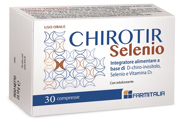CHIROTIR SELENIO 30 COMPRESSE - Parafarmacia Mostacciano