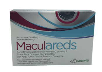MACULAREDS 30 COMPRESSE DA 650 MG - Parafarmacia Mostacciano