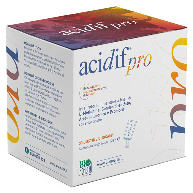 ACIDIF PRO 30 BUSTINE - Parafarmacia Mostacciano
