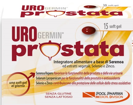 UROGERMIN PROSTATA 15 SOFTGEL - Parafarmacia Mostacciano