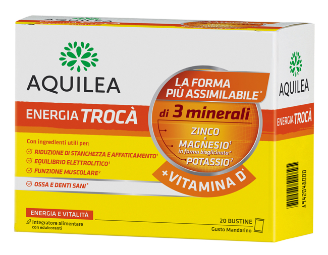 AQUILEA ENERGIA TROCA'+VIT D 20 BUSTINE - Parafarmacia Mostacciano
