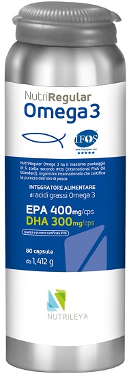 NUTRIREGULAR OMEGA 3 80 CAPSULE - Parafarmacia Mostacciano