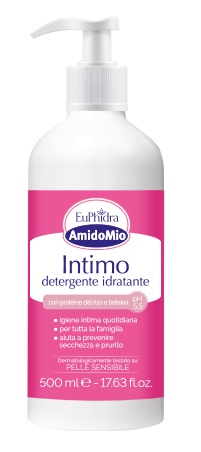 EUPHIDRA AMIDOMIO INTIMO DETERGENTE IDRATANTE 500 ML - Parafarmacia Mostacciano