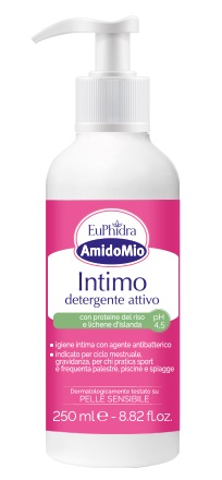 EUPHIDRA AMIDOMIO INTIMO DETERGENTE ATTIVO 250 ML - Parafarmacia Mostacciano