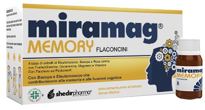 MIRAMAG MEMORY 10 FLACONCINI MONODOSE CON TAPPO DOSATORE 10 ML - Parafarmacia Mostacciano