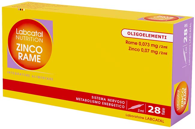 LABCATAL NUTRITION ZINCO RAME 28 FIALE 2 ML - Parafarmacia Mostacciano