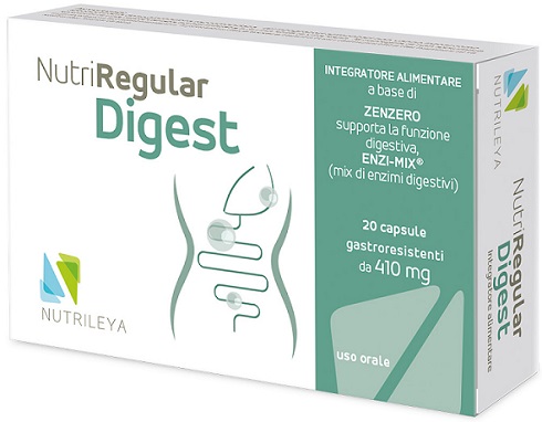NUTRIREGULAR DIGEST 20 CAPSULE - Parafarmacia Mostacciano