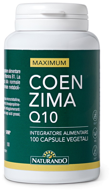MAXIMUM COENZIMA Q10 100 CAPSULE - Parafarmacia Mostacciano