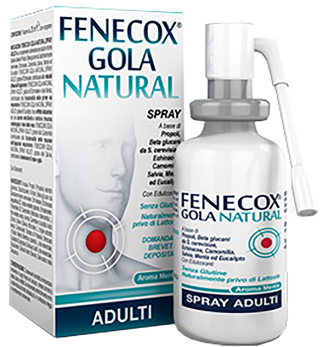 FENECOX GOLA NATURAL SPRAY ADULTI 25 ML - Parafarmacia Mostacciano