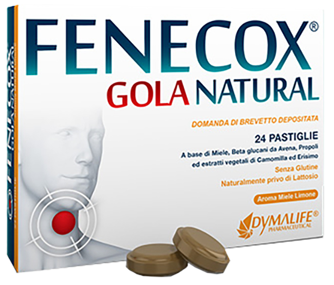 FENECOX GOLA NATURAL MIELE LIMONE 36 PASTIGLIE - Parafarmacia Mostacciano