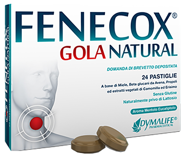 FENECOX GOLA NATURAL MENTOLO EUCALIPTO 36 PASTIGLIE - Parafarmacia Mostacciano