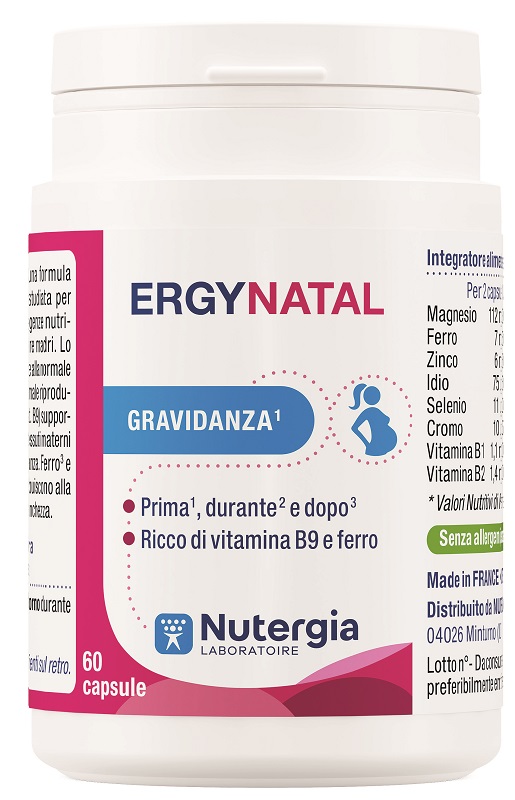 ERGYNATAL 60 CAPSULE - Parafarmacia Mostacciano