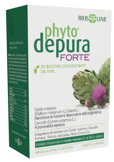 PHYTODEPURA FORTE CONCENTRATO 30 BUSTINE DA 10 ML - Parafarmacia Mostacciano