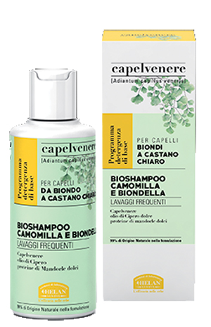 CAPELVENERE BIOSHAMPOO CAMOMILLA E BIONDELLA 200 ML - Parafarmacia Mostacciano