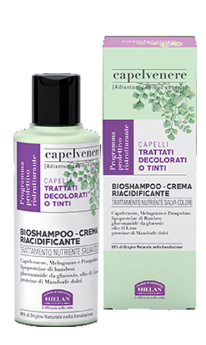CAPELVENERE BIOSHAMPOO CREMA RIACIDIFICANTE 200 ML - Parafarmacia Mostacciano