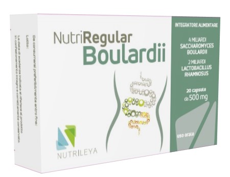 NUTRIREGULAR BOULARDII 20 CAPSULE - Parafarmacia Mostacciano