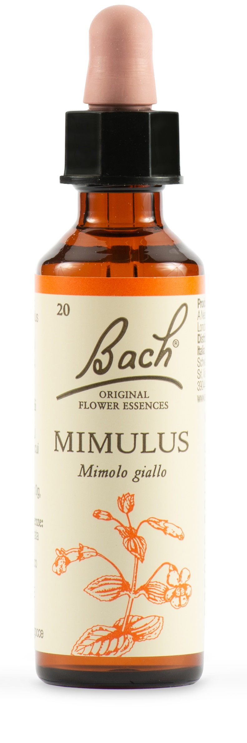 MIMULUS BACH ORIG 20 ML - Parafarmacia Mostacciano
