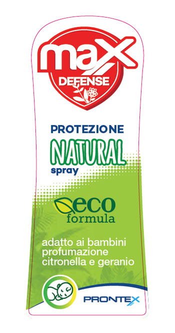 PRONTEX MAX DEFENSE SPRAY NATURAL - Parafarmacia Mostacciano