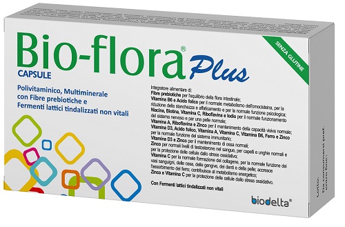 BIO FLORA PLUS 30 CAPSULE - Parafarmacia Mostacciano