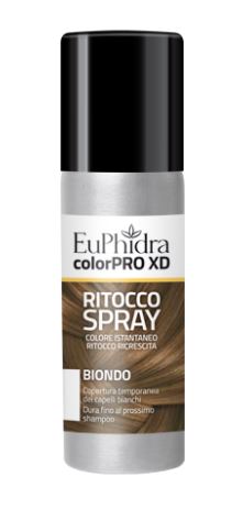 EUPHIDRA COLORPRO XD TINTURA RITOCCO SPRAY CAPELLI BIONDO 75 ML - Parafarmacia Mostacciano