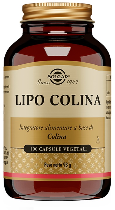 LIPO COLINA 100 CAPSULE VEGETALI - Parafarmacia Mostacciano