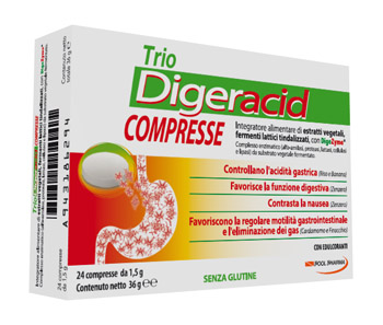 TRIO DIGERACID 24 COMPRESSE - Parafarmacia Mostacciano