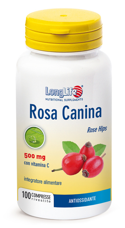 LONGLIFE ROSA CANINA 100 COMPRESSE - Parafarmacia Mostacciano