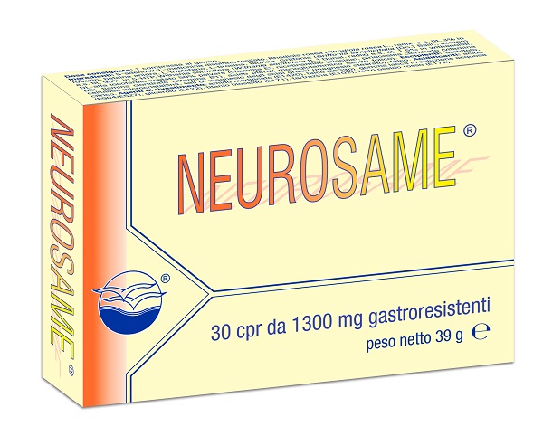 NEUROSAME 30 COMPRESSE FILMATE GASTRORESISTENTI 1300 MG - Parafarmacia Mostacciano