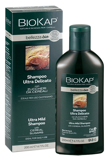 BIOKAP BELLEZZA BIO SHAMPOO ULTRA DELICATO COSMOS ECOCERT 200 ML - Parafarmacia Mostacciano