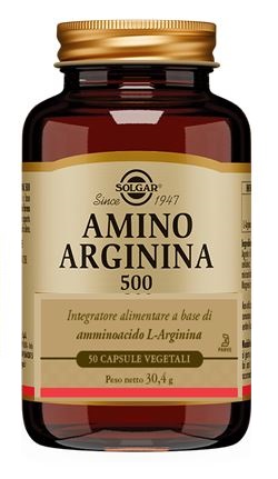 AMINO ARGININA 500 50 CAPSULE VEGETALI - Parafarmacia Mostacciano