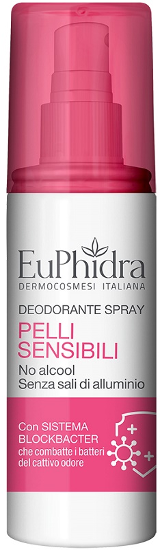 EUPHIDRA DEO SPRAY PELLI DELICATE 100 ML - Parafarmacia Mostacciano