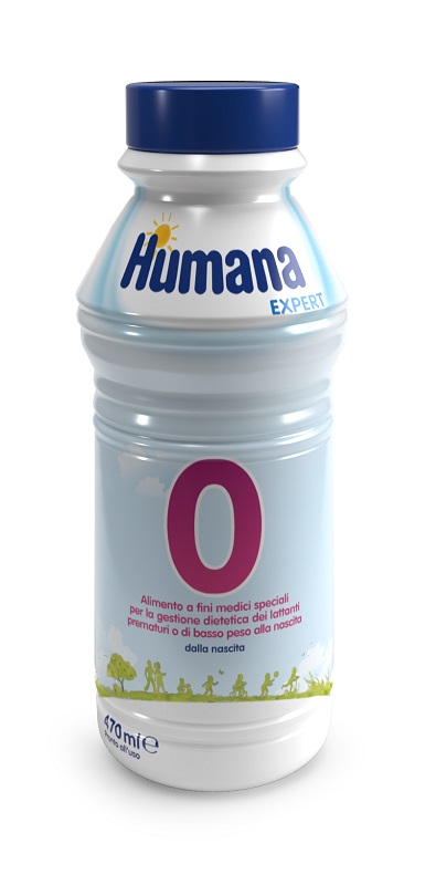 HUMANA 0 EXPERT 470 ML BOTTIGLIA - Parafarmacia Mostacciano