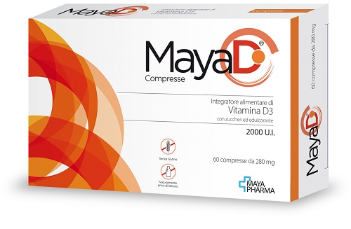 MAYA D 60 COMPRESSE MASTICABILI DA 280 MG - Parafarmacia Mostacciano