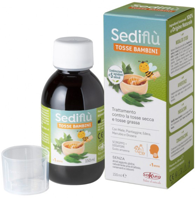 SEDIFLU TOSSE BAMBINI 150 ML - Parafarmacia Mostacciano