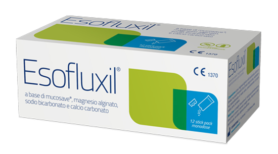 ESOFLUXIL TRATTAMENTO REFLUSSO GASTRICO 12 STICK PACK MONODoSE DA 15 ML - Parafarmacia Mostacciano