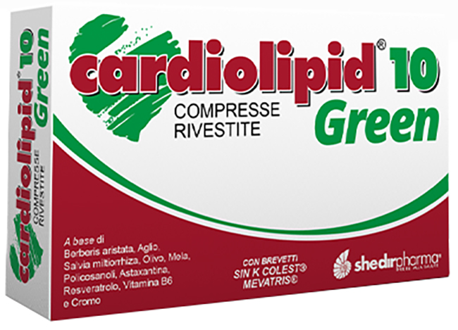 CARDIOLIPID 10 GREEN 30 COMPRESSE RIVESTITE - Parafarmacia Mostacciano