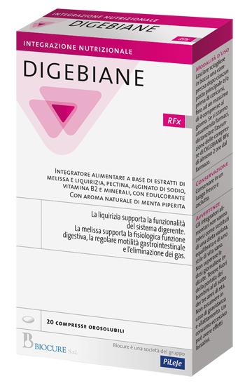 DIGEBIANE RFX 20 COMPRESSE - Parafarmacia Mostacciano