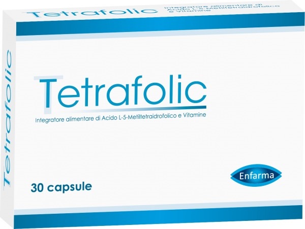 TETRAFOLIC 30 CAPSULE - Parafarmacia Mostacciano